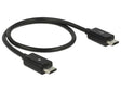 Delock Power Delock kabel za deljenje napajanja Micro USB-B moški > Micro USB-B moški OTG