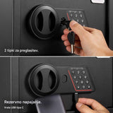 VonHaus Varnostni sef Sef 8,5 L – majhna velikost