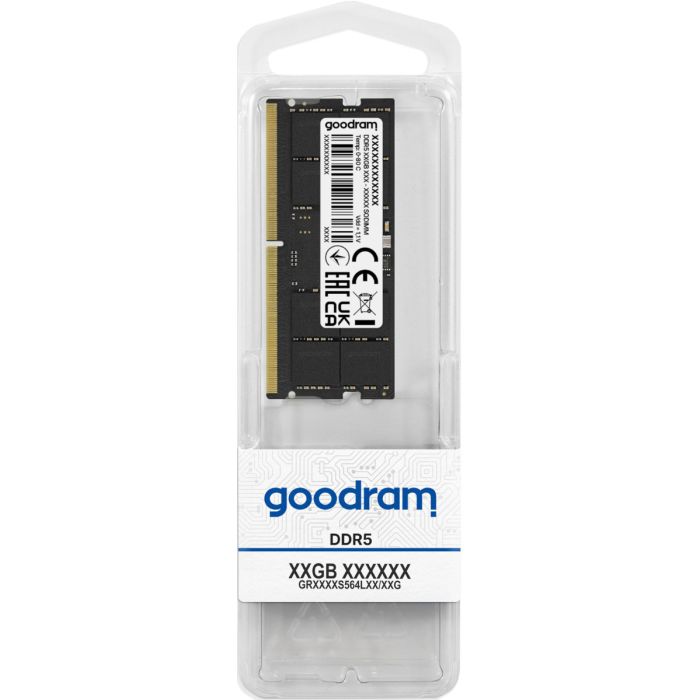 Goodram 32GB DDR5-5600 SODIMM CL46, 1.1V