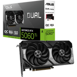 Grafična kartica ASUS Dual GeForce RTX 5060 Ti OC, 8GB GDDR7, PCI-E 5.0 DUAL-RTX5060TI-O8G