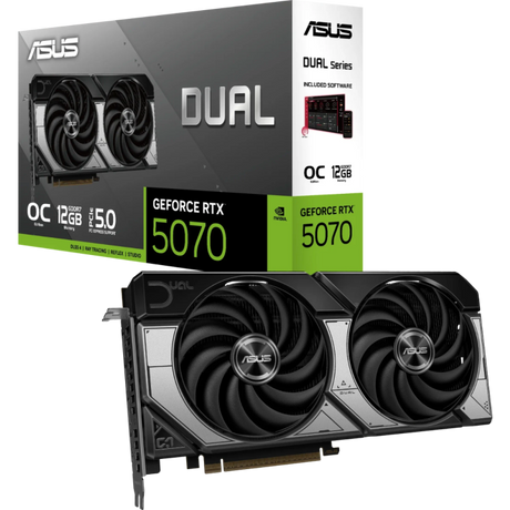 Grafična kartica ASUS Dual GeForce RTX 5070, 12GB GDDR7, PCI-E 5.0