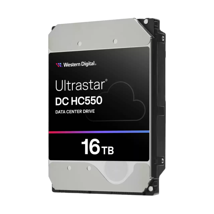 WD 16TB UltraStar DC HC550 3,5" SATA 6Gb/s 7200rpm 512MB HDD disk