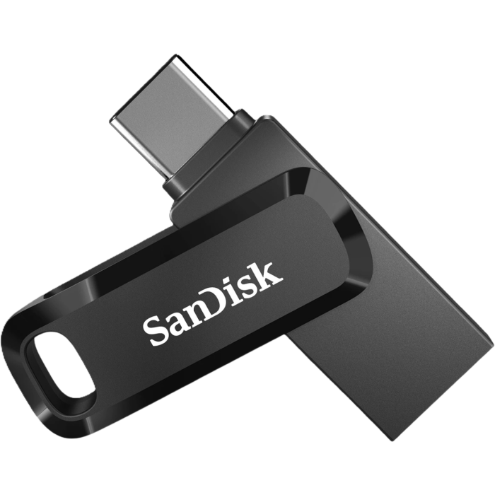 SanDisk 1TB Ultra Dual Drive Go USB-C/A 3.2 USB ključ (črn)