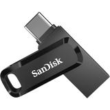 SanDisk 1TB Ultra Dual Drive Go USB-C/A 3.2 USB ključ (črn)