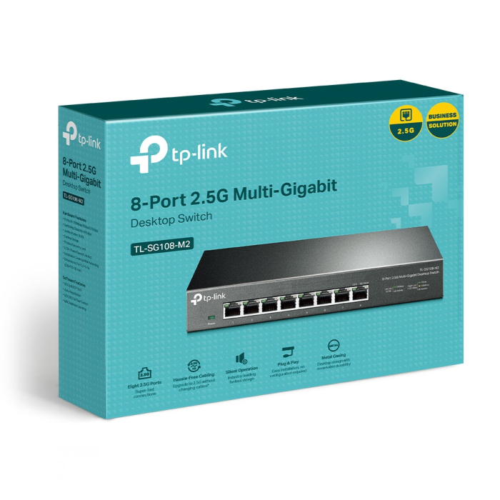 TP-LINK SG108-M2 8 port 2.5G mrežno stikalo / switch