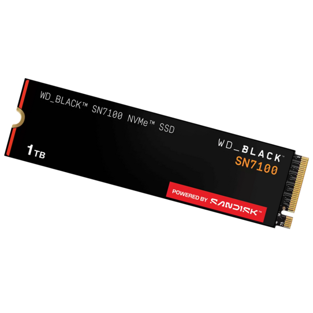 SanDisk 1TB WD Black SN7100 M.2 2280 PCI-e 4.0 NVMe 1.4 SSD disk