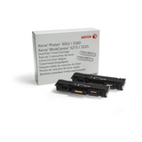 XEROX 106R02782 Dual Pack Black Toner Cartridge za Phaser/WC za 6.000 strani črni toner
