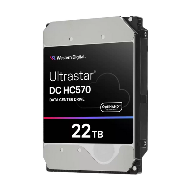 WD 22TB UltraStar DC HC570 3,5" SATA 6Gb/s 7200rpm 512MB HDD disk