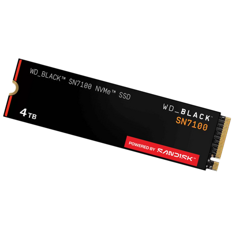 WD 4TB Black SN7100 M.2 2280 PCI-e 4.0 NVMe 1.4 SSD disk