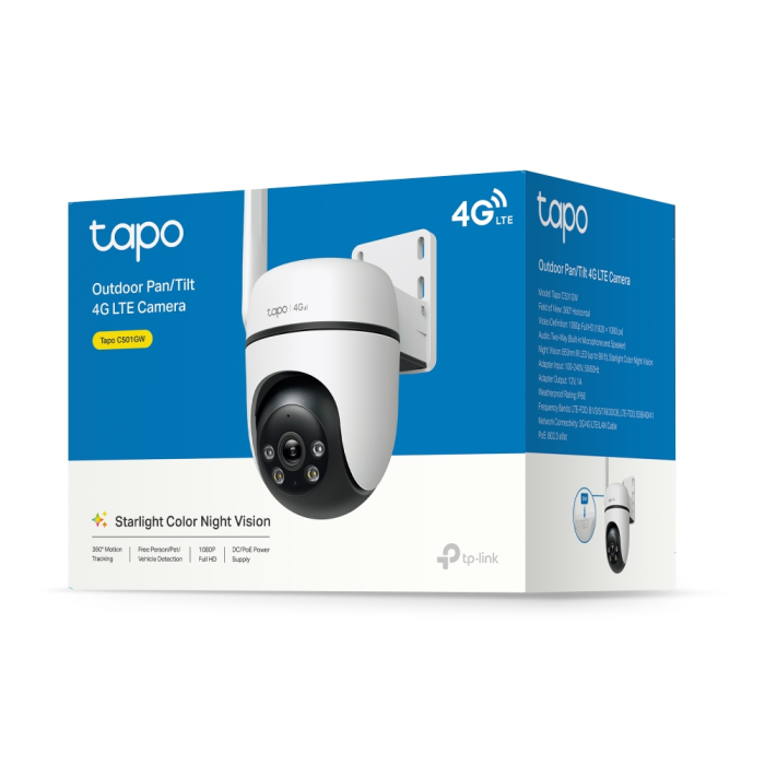 TP-LINK Tapo C501GW FHD 360° Pan/Tilt zunanja Wi-Fi varnostna kamera