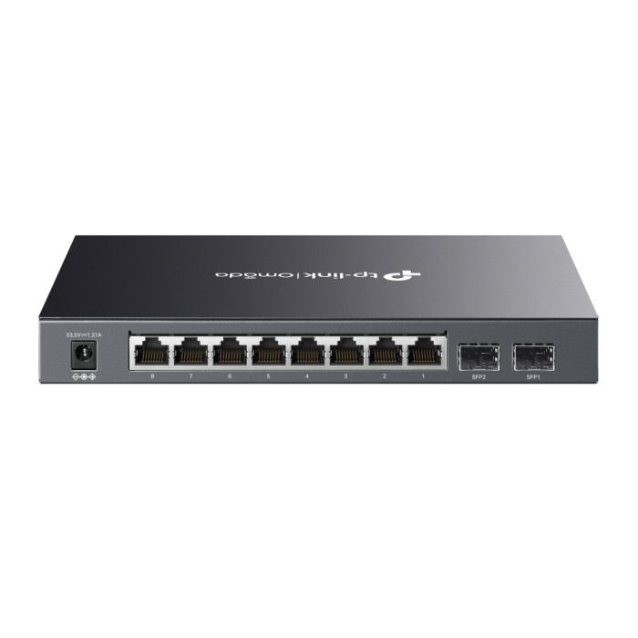 TP-LINK SG2210P Omada 8 PoE+ port, 2 Gigabit SFP slot pametno stikalo / switch