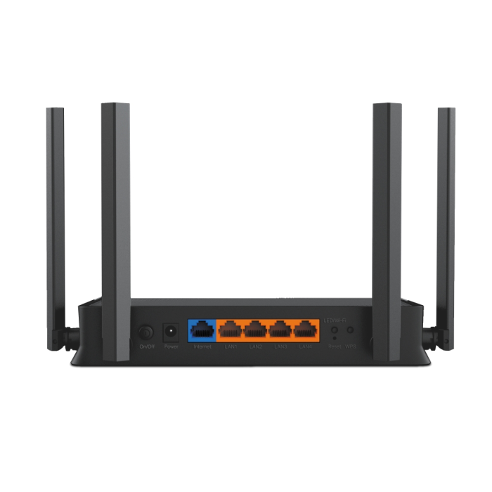 TP-LINK Archer BE220 Wi-Fi 7 BE3600 Dual-Band 2882+688 Mbps, 1 Gbps LAN brezžični usmerjevalnik