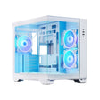 Chieftec VISIO USB3.2 Gen2 ATX A-RGB ohišje, belo