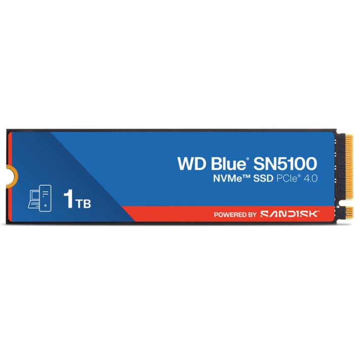 SanDisk 1TB WD Blue SN5100 M.2 2280 PCI-e 4.0 NVMe 1.4c SSD disk