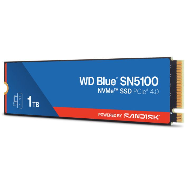 SanDisk 1TB WD Blue SN5100 M.2 2280 PCI-e 4.0 NVMe 1.4c SSD disk