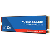 WD 2TB Blue SN5100 M.2 2280 PCI-e 4.0 NVMe 1.4c SSD disk