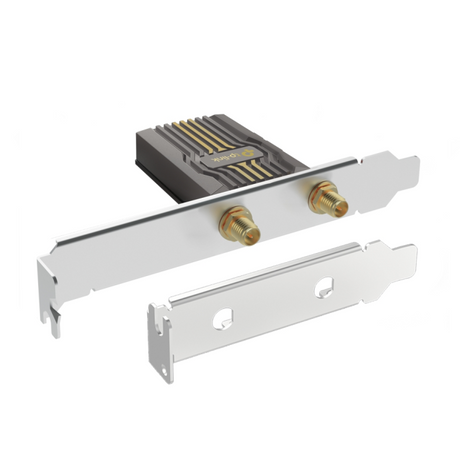 TP-LINK TBE400E Wi-Fi 7 BE6500 Bluetooth 5.4 PCIe mrežna kartica