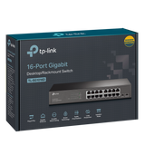 TP-LINK SG1016D V12 16 port Gigabit 10/100/1000 mrežno namizno/stensko stikalo