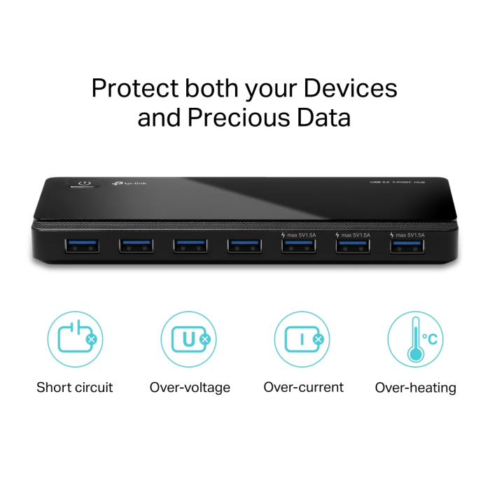 TP-LINK UH700 7 portni USB 3.0 hub