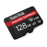 SanDisk 128GB Express NVMe UHS-I microSDXC spominska kartica