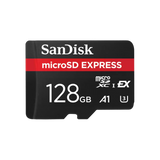 SanDisk 128GB Express NVMe UHS-I microSDXC spominska kartica