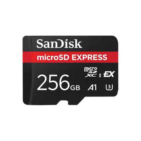 SanDisk 256GB Express NVMe UHS-I microSDXC kartica