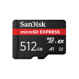 SanDisk 512GB Express NVMe UHS-I microSDXC kartica