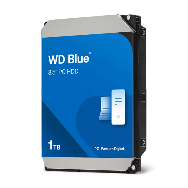 WD 1TB Blue 3,5" SATA 6Gb/s 5400rpm 64MB HDD disk