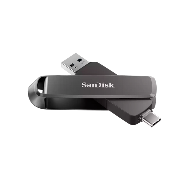 SanDisk 2TB Extreme PRO Dual Drive USB-C/A 3.2 USB ključ