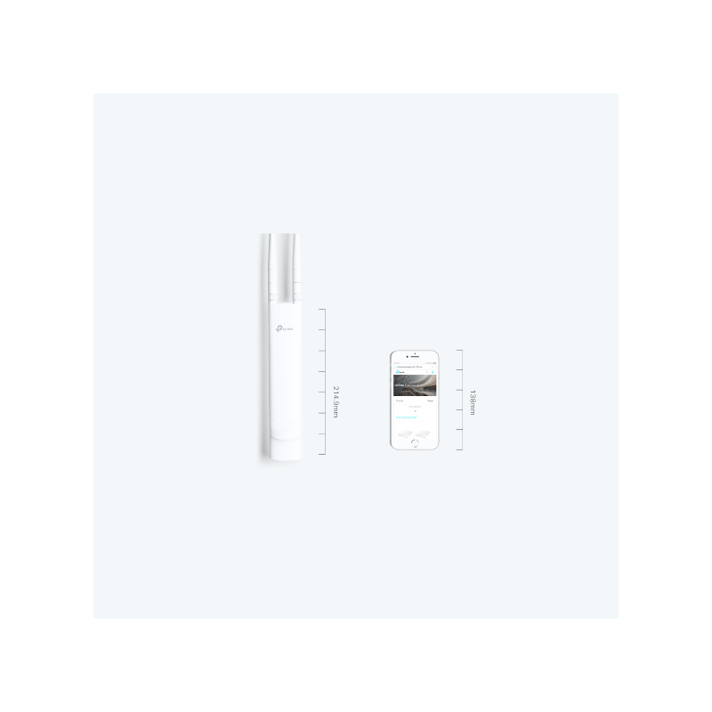 TP-LINK 300Mbps 2×2 MIMO Wireless N zunanja dostopna točka (IP65)