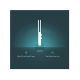 TP-LINK 300Mbps 2×2 MIMO Wireless N zunanja dostopna točka (IP65)