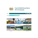 TP-LINK zunanja AX3000 Gigabit WiFi 6 dostopna točka EAP650-Outdoor