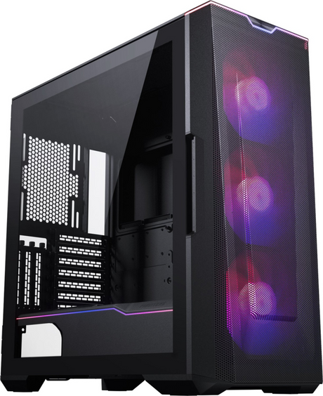 PHANTEKS ECLIPSE G500A TEMPERED GLASS D-RGB LED ATX črno ohišje