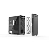 PHANTEKS ECLIPSE P600S Silent TEMPERED GLASS USB3 EATX črno ohišje