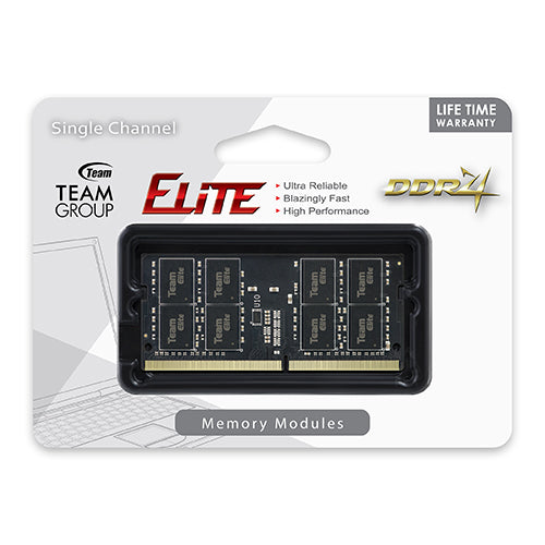 Teamgroup Elite 16GB DDR4-2666 SODIMM PC4-21300 CL19, 1.2V