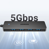Ugreen 4-portni USB 3.0 hub - 1M