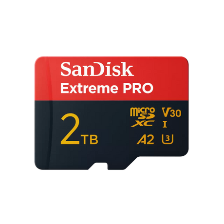 SanDisk 2TB Extreme PRO microSDXC UHS-I spominska kartica z adapterjem