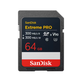 SanDisk 64GB Extreme PRO SD UHS-II V90 spominska kartica