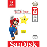SanDisk 256GB microSDXC UHS-I spominska kartica za Nintendo Switch