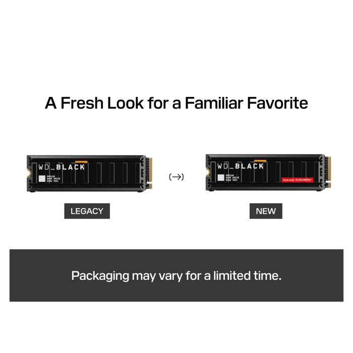 SanDisk 2TB WD Black SN8100 M.2 2280 PCI-e 5.0 NVMe 2.0 SSD disk s hladilnikom