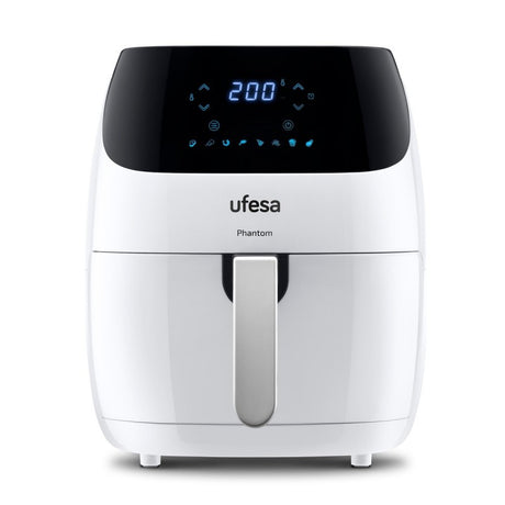 Ufesa 5L digitalni zračni cvrtnik z WiFi Phantom bel