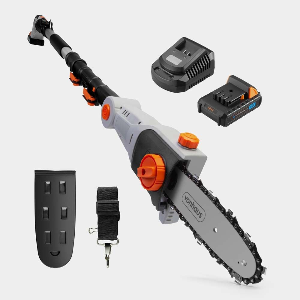 VonHaus Brezžična teleskopska verižna žaga 3519007