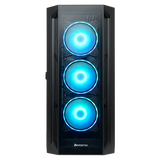 Chieftec APEX USB3.2 Gen2 ATX A-RGB ohišje, črno