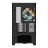 Gigabyte C201 PANORAMIC ATX RGB osvetljeno ohišje, črno