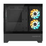 Gigabyte C201 PANORAMIC ATX RGB osvetljeno ohišje, črno