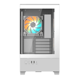 Gigabyte C201 PANORAMIC ICE ATX RGB osvetljeno ohišje, belo