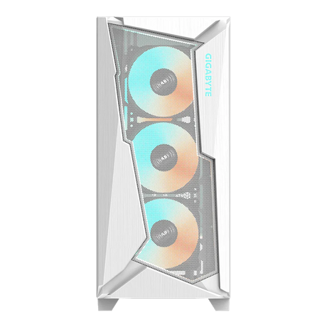 GIGABYTE C301 GLASS USB 3.1 Gen2 Type-C ARGB osvetljeno ohišje, E-ATX belo