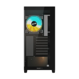 Gigabyte C500 PANORAMIC STEALTH ICE USB-C USB 3.2 Gen2 ATX ARGB osvetljeno ohišje, črno