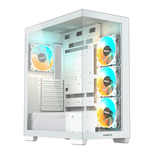Gigabyte C500 PANORAMIC STEALTH ICE USB-C USB 3.2 Gen2 ATX ARGB osvetljeno ohišje, belo