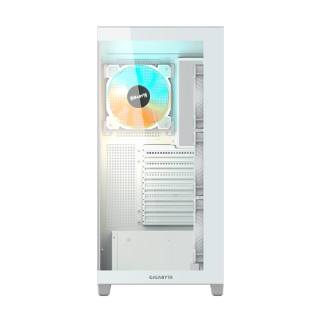 Gigabyte C500 PANORAMIC STEALTH ICE USB-C USB 3.2 Gen2 ATX ARGB osvetljeno ohišje, belo
